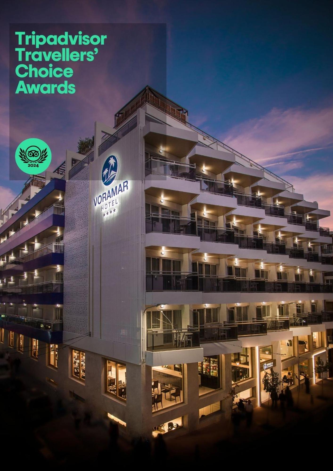 Hotel Voramar Benidorm Bagian luar foto